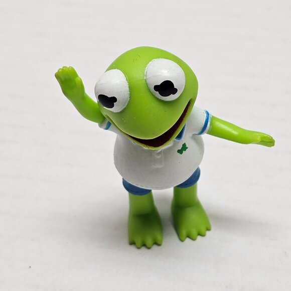 Disney Muppet Babies Sesame Street 4 Figures Ms Piggy Kermit Frog Gonzo Animal - Picture 16 of 16